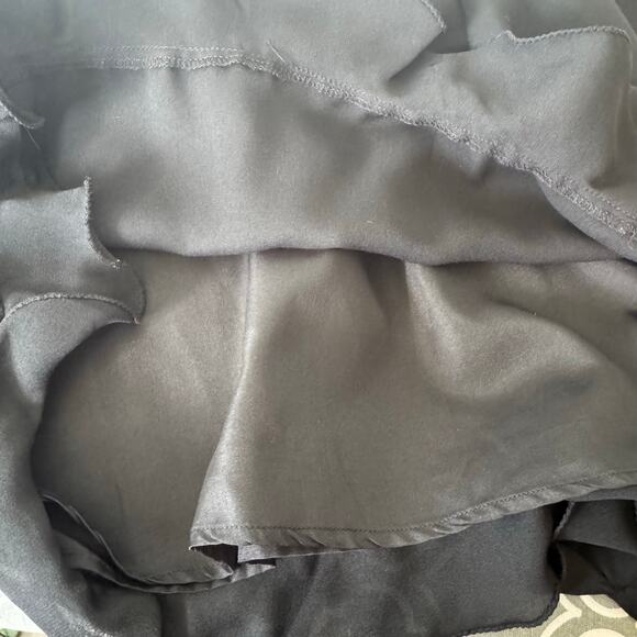 Victoria Holley Vtg Whimsigoth Ruffle Blouse Womens 8 Witchy Minimalist Preppy - Picture 9 of 10